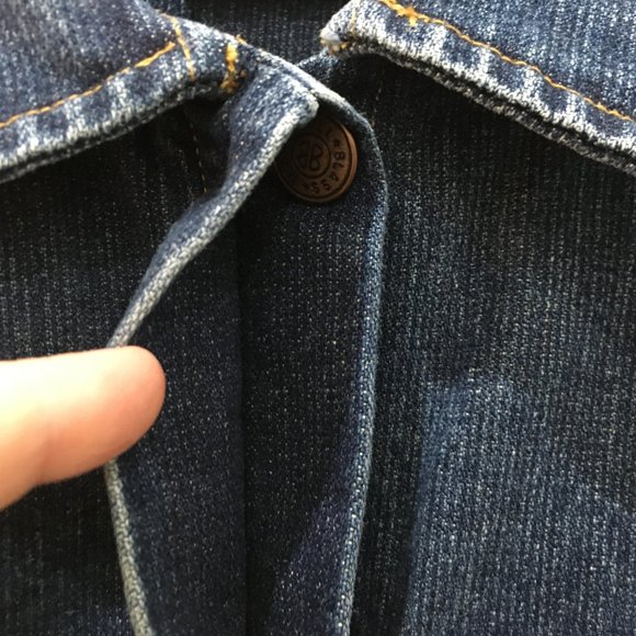Bill Blass Twill Jean Jacket Vintage - Picture 11 of 16